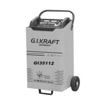 Зарядний пристрій для автомобільного акумулятора G.I.KRAFT пускозарядне 12/24V, 500A, 220V Фото