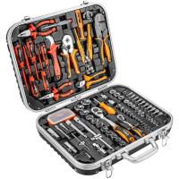 Набор инструментов Neo Tools для електрика, 1000 В, 1/2", 1/4", CrV, 108 шт. Фото