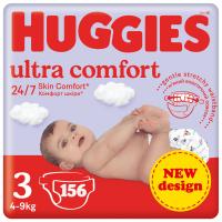 Підгузки Huggies Ultra Comfort 3 (5-9 кг) M-Pack 156 шт Фото