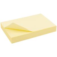 Папір для нотаток Axent 50x75мм, 100аркушів жовтий Фото