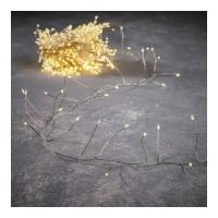 Гирлянда Luca Lighting кластер серебряная струна, 11 м, теплый белый Фото