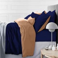 Постельное белье MirSon Сатин Premium Electric 0165+4052 2х160х220 Фото