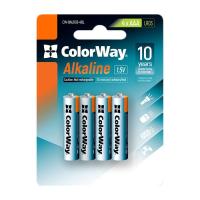 Батарейка ColorWay AAA LR03 Alkaline Power (щелочные) * 4 blister Фото