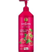 Гель для душу Dalas Cosmetics Малина та м'ята 1000 г Фото