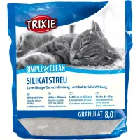 Наповнювач для туалету Trixie Simple&Clean силікагелевий вбирний 3.6 кг 8 л Фото