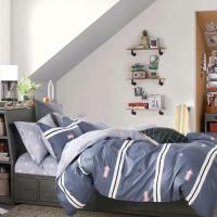 Простынь MirSon Сатин Premium 22-1102 Ivonna 220х240 см Фото