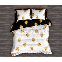 Простынь MirSon Сатин Premium 22-1201 Apple 150х220 см Фото