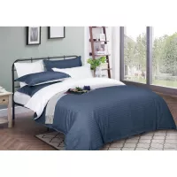 Підковдра MirSon Satin Stripe 30-0020 + 30-0001 Naskirin 160х220 см Фото