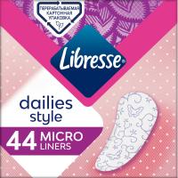 Ежедневные прокладки Libresse Daily Fresh Micro Refill 44 шт. Фото