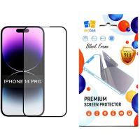 Стекло защитное Drobak Apple iPhone 14 Pro (Black) Фото