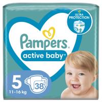 Подгузники Pampers Active Baby Junior Размер 5 (11-16 кг) 38 шт Фото