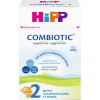 Дитяча суміш HiPP Combiotic 2 для подальшого годування 500 г Фото