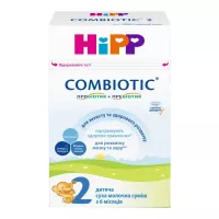 Дитяча суміш HiPP Combiotic 2 для подальшого годування 500 г Фото