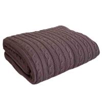 Плед Прованс Exclusive Nature 140х180 Шоколадный Фото