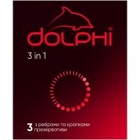 Презервативы Dolphi 3 in 1 3 шт. Фото