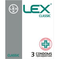 Презервативы Lex Condoms Classic 3 шт. Фото