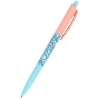 Ручка шариковая Axent автоматична Spring, синя Фото