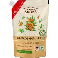 Рідке мило Green Pharmacy Обліпиха та липа дой-пак 460 мл Фото