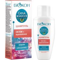 Шампунь Біокон Сила Волос Объем + Восстановление 215 мл Фото