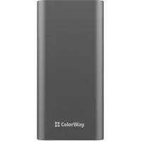 Батарея універсальна ColorWay 20 000 mAh PD/20W, QC/3.0, USB-C/Micro-USB/Lightni Фото