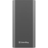 Батарея універсальна ColorWay 20 000 mAh PD/20W, QC/3.0, USB-C/Micro-USB/Lightni Фото