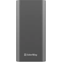 Батарея універсальна ColorWay 20 000 mAh PD/20W, QC/3.0, USB-C/Micro-USB/Lightni Фото