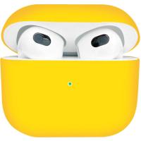 Чохол для навушників BeCover Silicon для Apple AirPods (3nd Gen) Yellow Фото