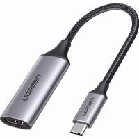 Переходник Ugreen USB2.0 Type C to HDMI V2.0 4K60Hz 10cm CM297 gray Фото