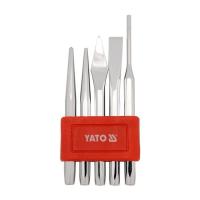 Набор инструментов Yato зубил и кернов 5 шт. Фото