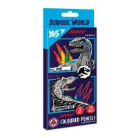 Карандаши цветные Yes Space Girl двухсторонние 12 шт. 24 цв. Фото