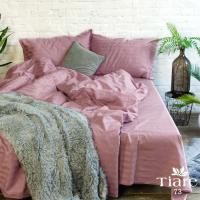 Постельное белье Tiare 73 Сатин Страйп Цветной полуторны Фото