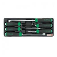 Набор отверток Toptul ударных с шестигранником 6 шт. (в ложементе) Фото