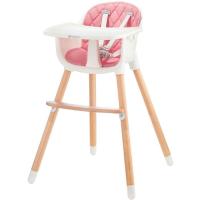 Стульчик для кормления Kinderkraft Sienna Pink Фото