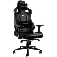 Кресло игровое Noblechairs Epic Series Real Leather Black Фото