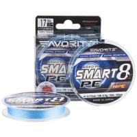 Шнур Favorite Smart PE 8x 150м 0.5/0.117mm 8lb/4.1kg Sky Blue Фото