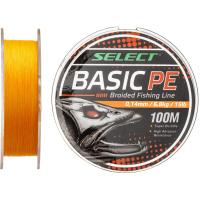 Шнур Select Basic PE 150m Помаранч 0.16mm 18lb/8.3kg Фото