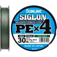 Шнур Sunline Siglon PE н4 300m 1.7/0.223mm 30lb/13.0kg Dark Gre Фото