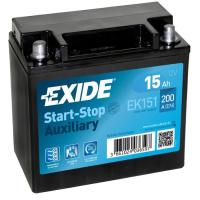 Акумулятор автомобільний EXIDE START STOP AUXILIARY 15Ah (+/-) (200EN) Фото