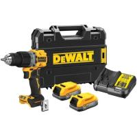Шуруповерт DeWALT XR Li-Ion PowerStack 90 Нм, 18V 2x1.7Ah, кейс TST Фото
