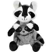 М'яка іграшка Tigres Єнот з дитинчам Фото