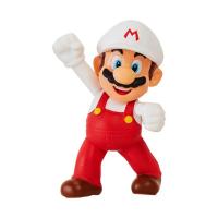 Фигурка Super Mario з артикуляцією - Вогняний Маріо 6 см Фото