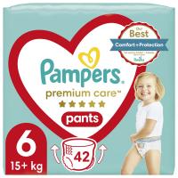 Подгузники Pampers Premium Care Pants Розмір 6 (15+ кг) 42 шт Фото