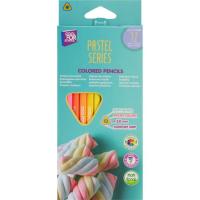 Карандаши цветные Cool For School Pastel Премиум 12 цветов Фото