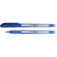Ручка гелева Optima самостираюча CORRECT 0,5 мм синя Фото