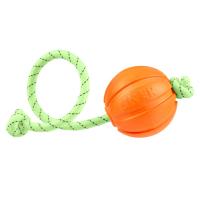 Игрушка для собак Liker Lumi М'ячик зі світлонакопичувальним шнурком 7 см Фото