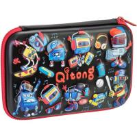 Пенал Cool For School 1 відділення з органайзером чорний Фото