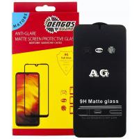 Скло захисне Dengos Full Glue Matte Samsung Galaxy A54 (black) Фото