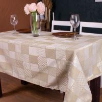 Скатерть MirSon Жаккард №301 Jacquard Olive 100x140 см Фото