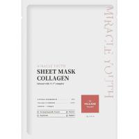 Маска для обличчя Village 11 Factory Miracle Youth Cleansing Sheet Mask Collagen 23 г Фото