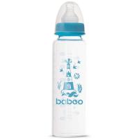 Бутылочка для кормления Baboo Скляна, антиколікова, 240 мл, 3+ міс (Marine / син Фото